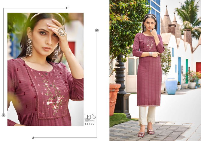 Kalaroop Noori By Kessi Long Designer Kurtis Catalog